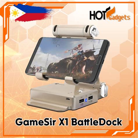 GameSir X1 in Gold Color BattleDock For FPS/PUBG Games .